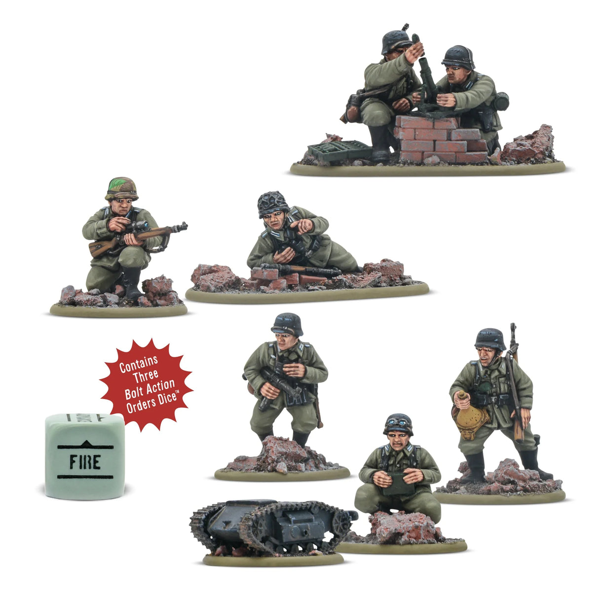 Bolt Action - German Veteran Weapons Teams