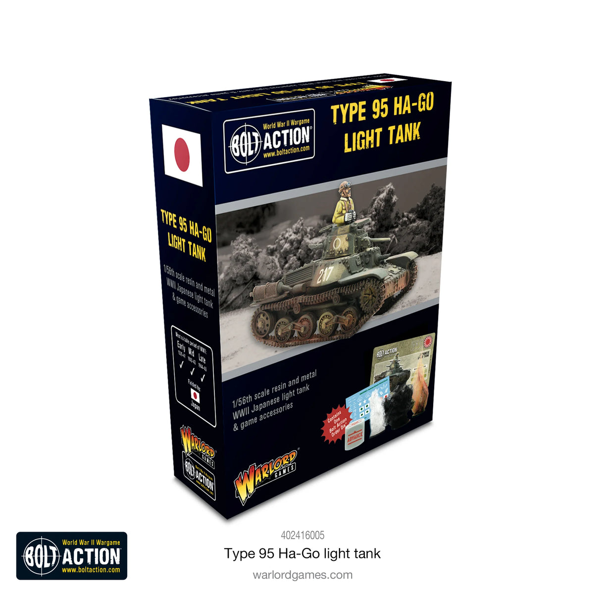 Bolt Action - Japanese Type 95 Ha-Go Light Tank