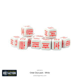 Bolt Action - Order Dice: White