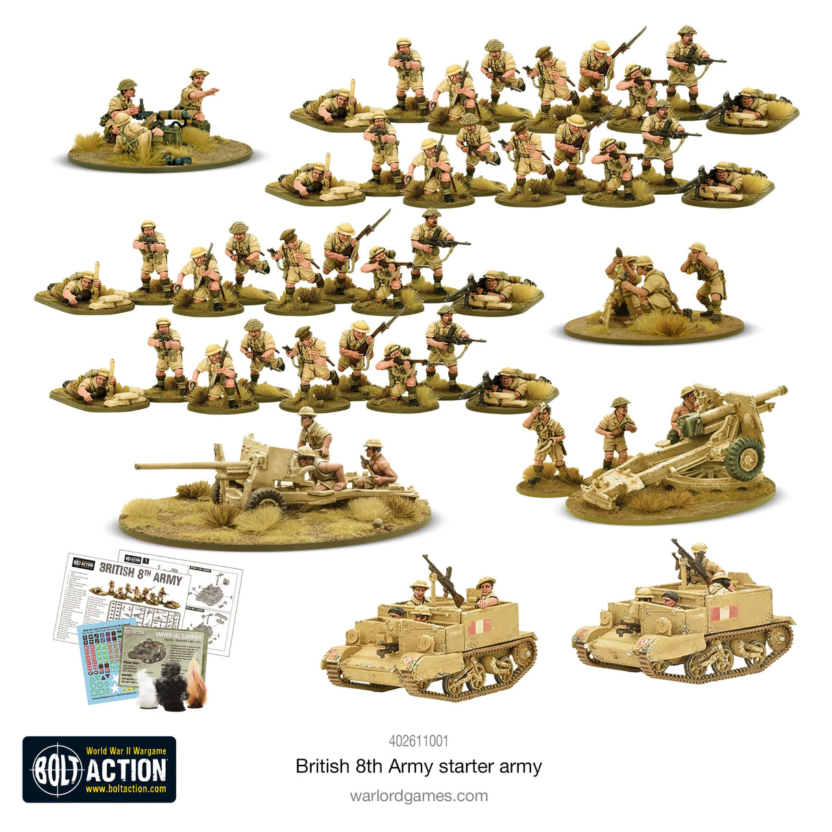 Bolt Action - 8th Army Starter Army