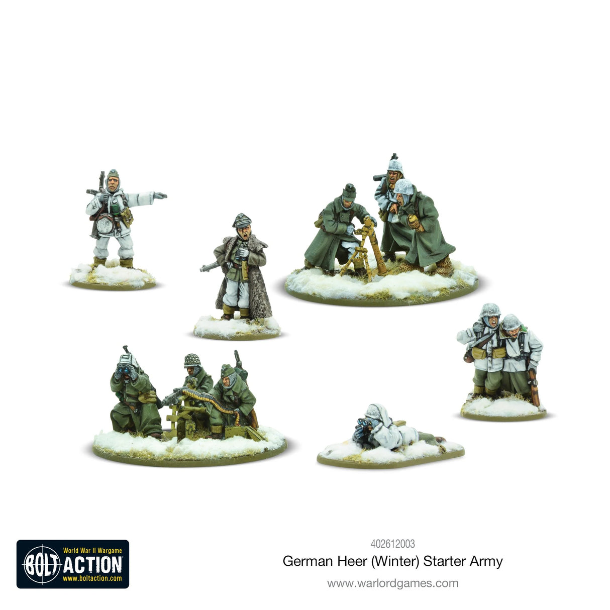 Bolt Action - German Heer (Winter) Starter Army