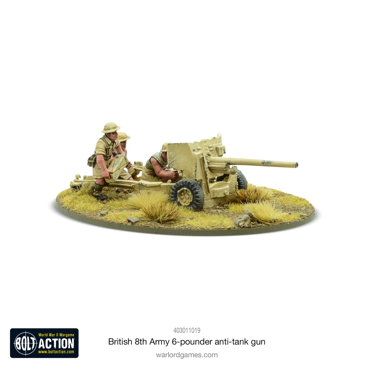 Bolt Action - 8th Army 6 Pounder Anti-Tank Gun