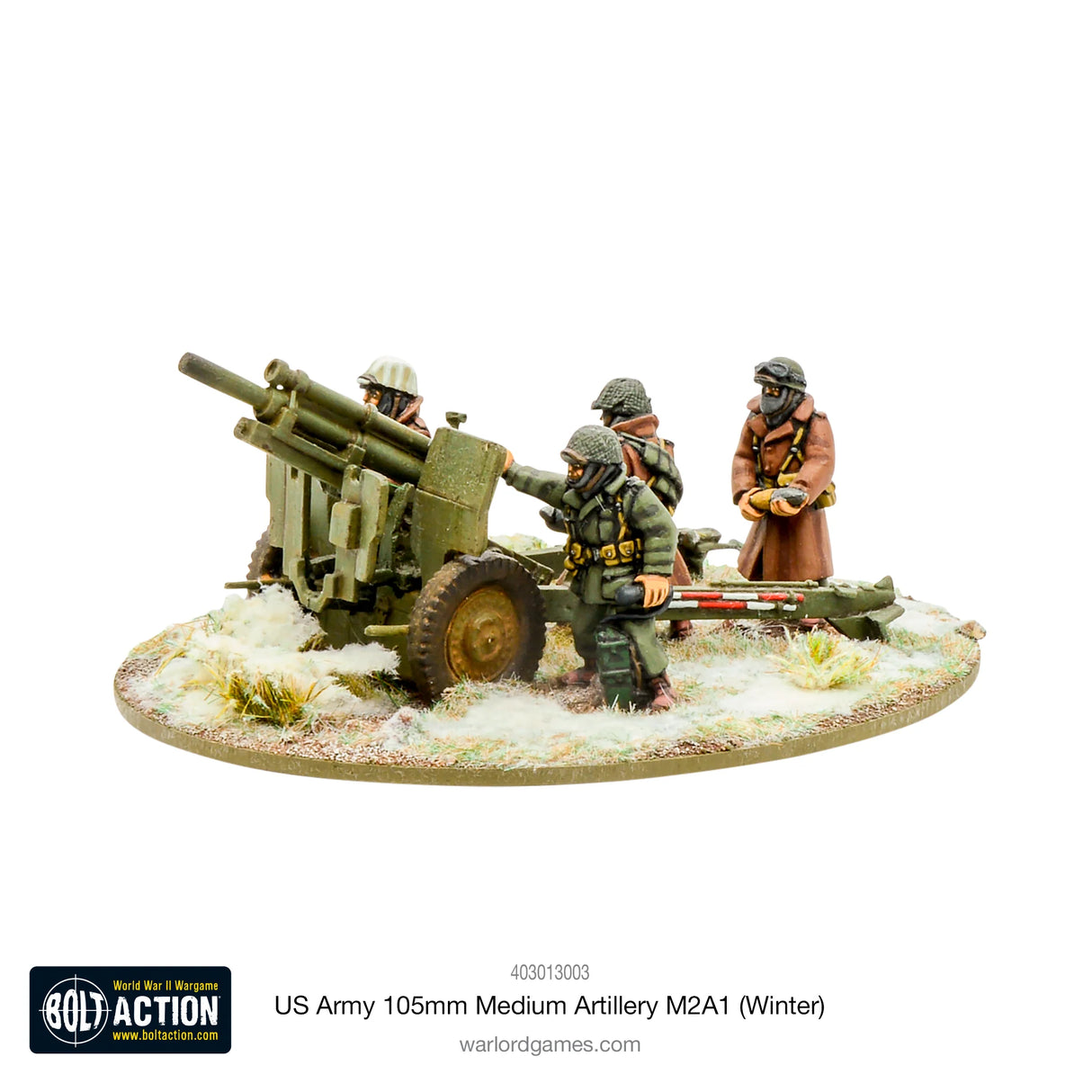 Bolt Action - US Army 105mm Medium Artillery M2A1 (Winter)
