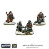 Bolt Action - US Army 50cal HMG Team (Winter)