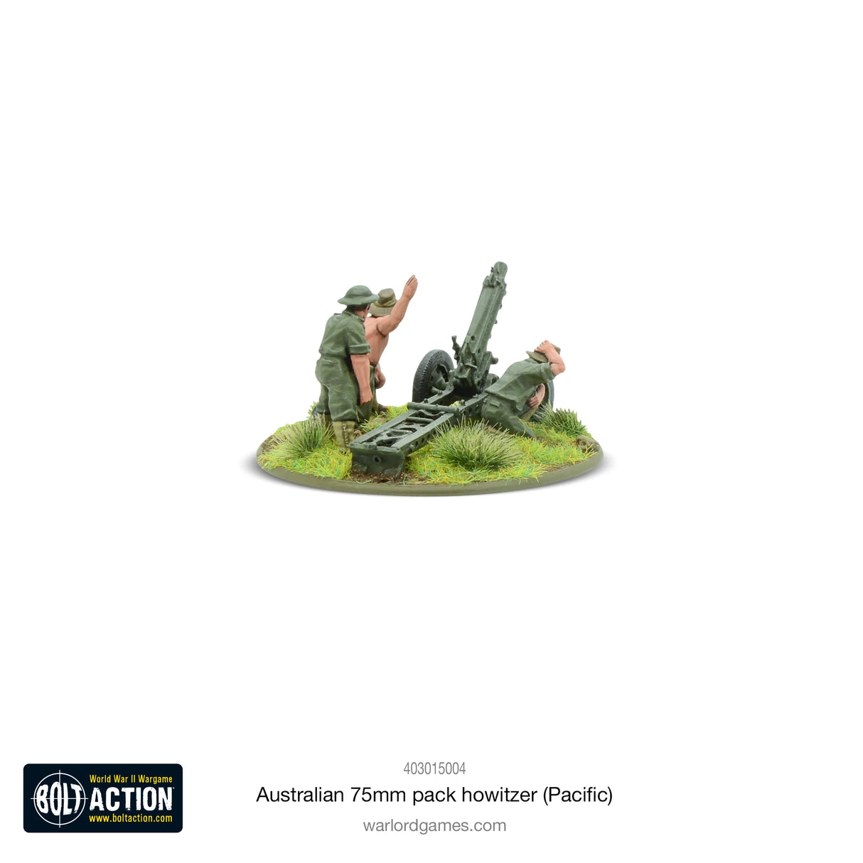 Bolt Action - Australian 75mm Pack Howitzer Light Artillery
