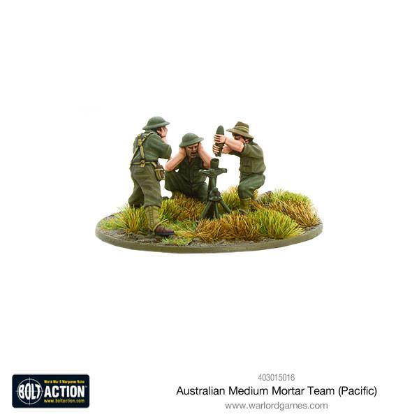 Bolt Action - Australian Medium Mortar Team