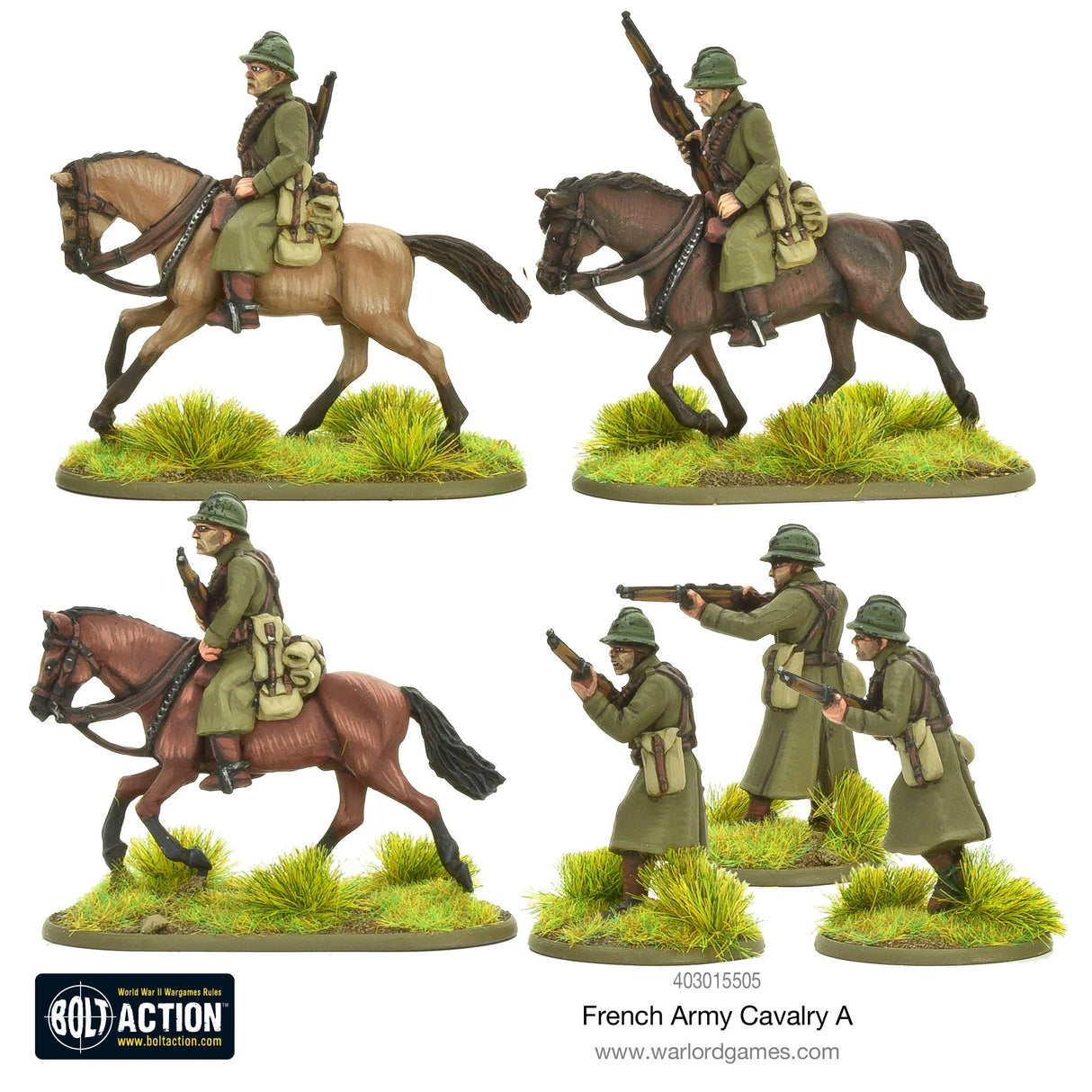 Bolt Action - French Army Cavalry A