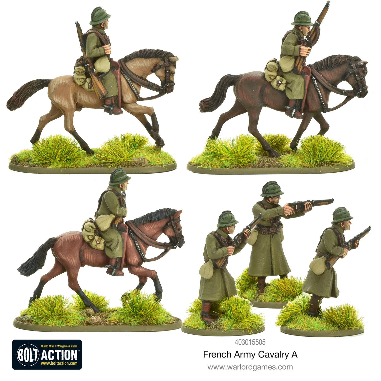 Bolt Action - French Army Cavalry A