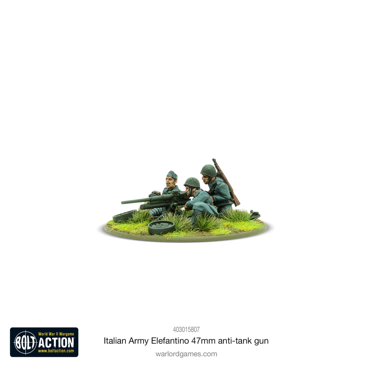 Bolt Action - Italian Army Elefantino 47mm Anti-Tank Gun