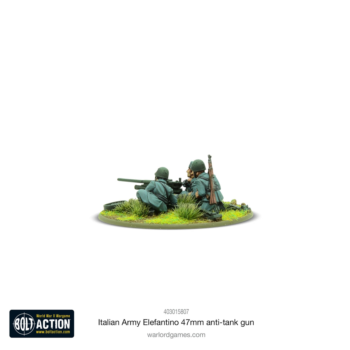 Bolt Action - Italian Army Elefantino 47mm Anti-Tank Gun