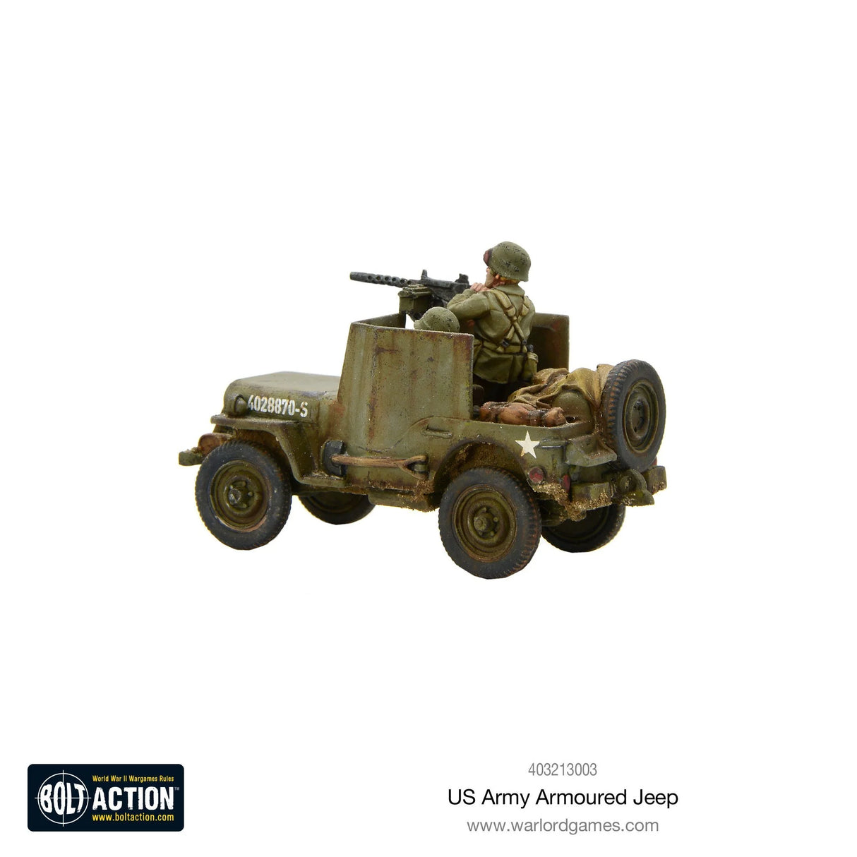 Bolt Action - US Army Armoured Jeep