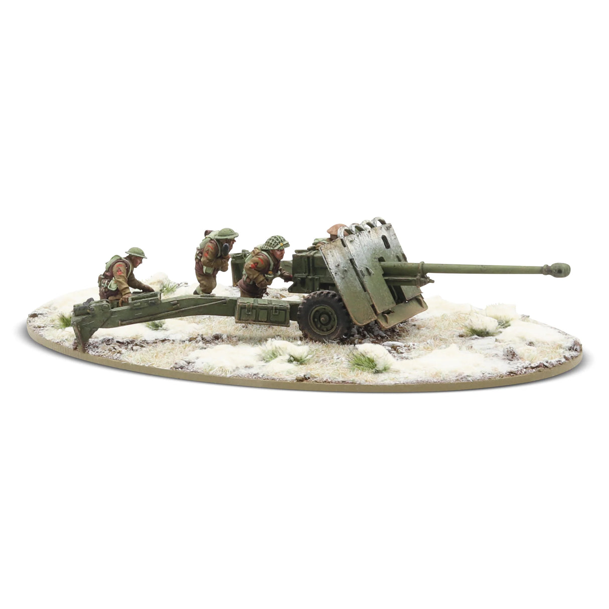 Bolt Action - 17 Pdr Anti-Tank Gun with British Infantry (Winter) Crew
