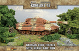 Konflikt '47 - Axis: King Tiger-X with Heavy Rail Gun