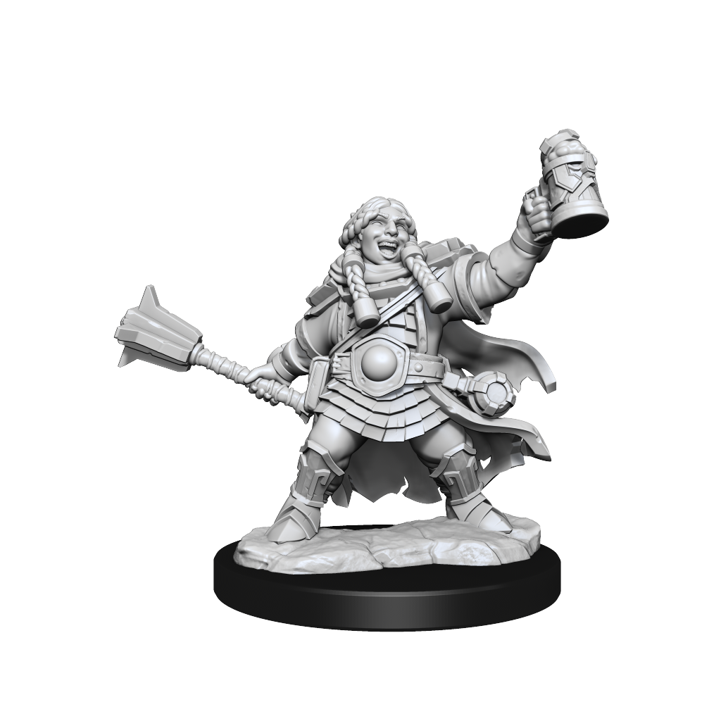 D&D Frameworks Dwarf Cleric Female
