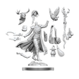 D&D Frameworks Human Druid Female