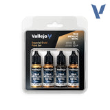 Vallejo - True Metallic Metal: Imperial Gold Paint Set