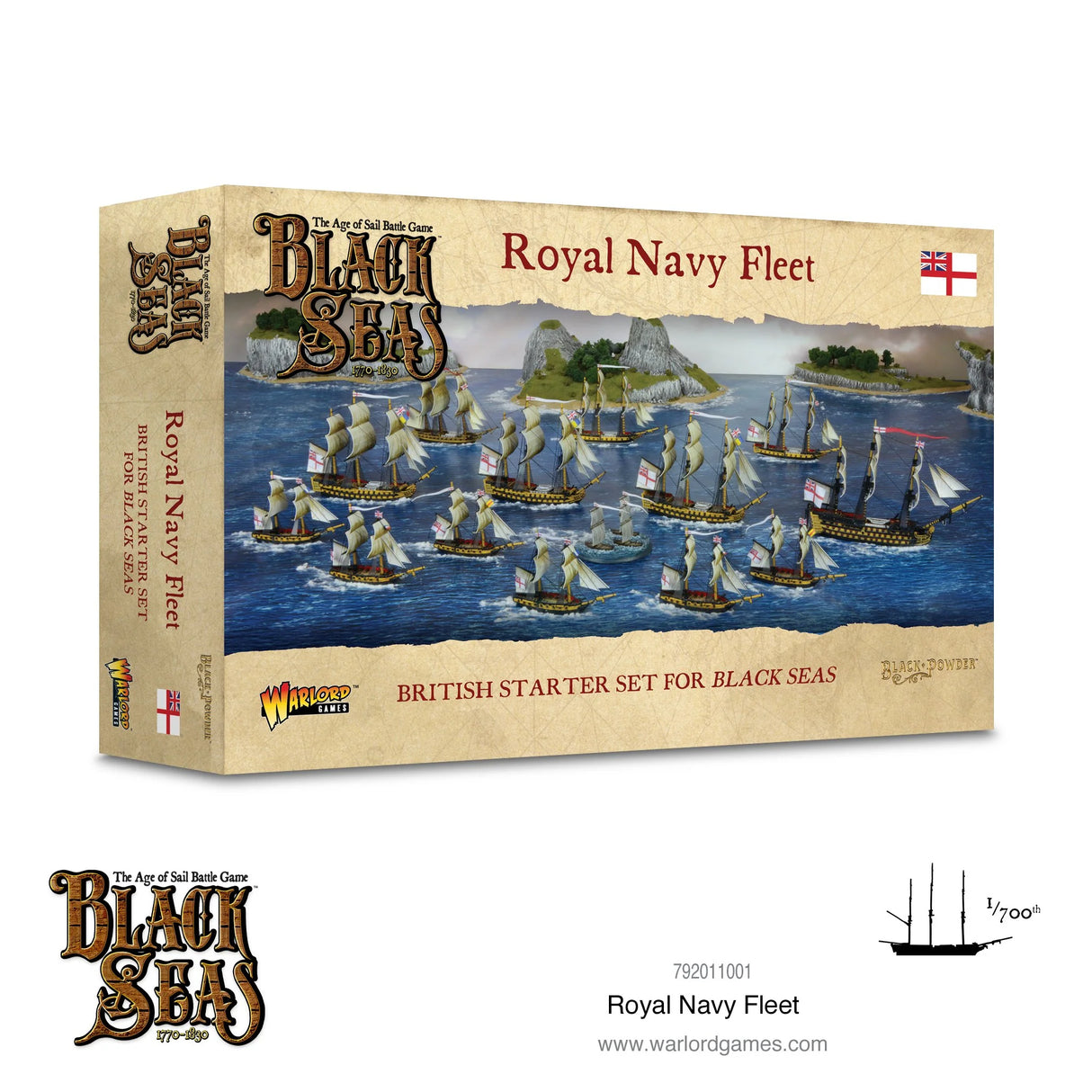 Black Seas - Royal Navy Fleet: British Starter Set
