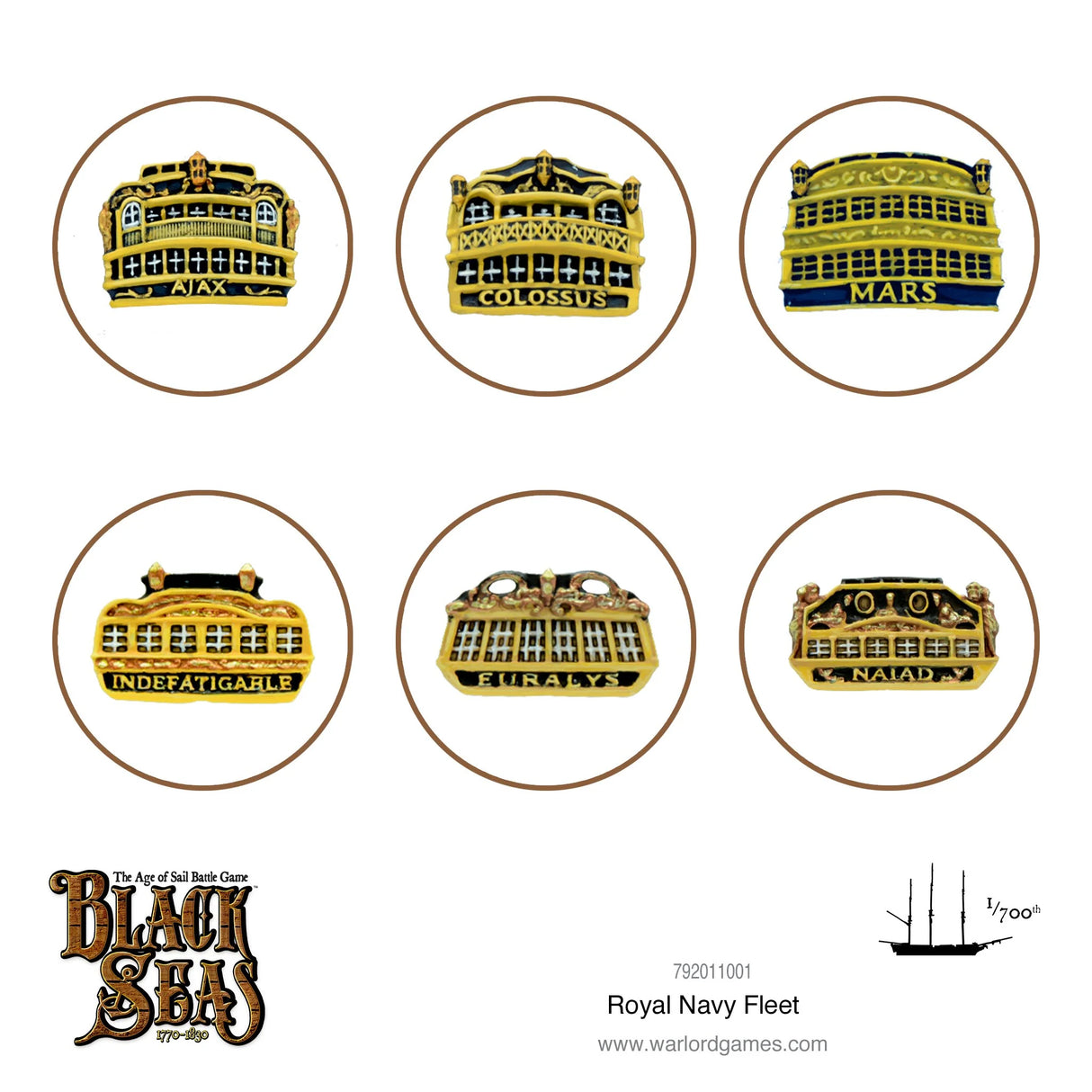 Black Seas - Royal Navy Fleet: British Starter Set