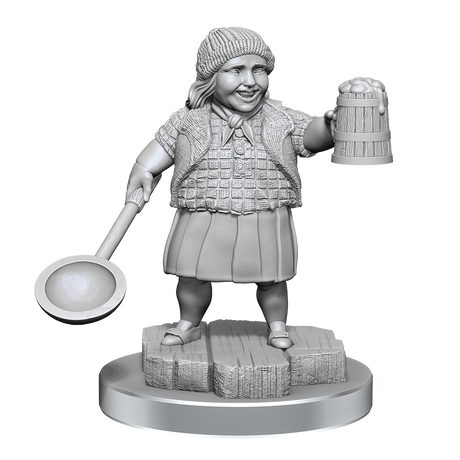 Wizkids Deep Cuts Unpainted Miniatures Ships Crew Box Set