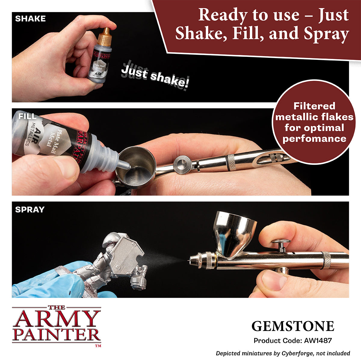 The Army Painter - Warpaints Air Metallics: Gemstone