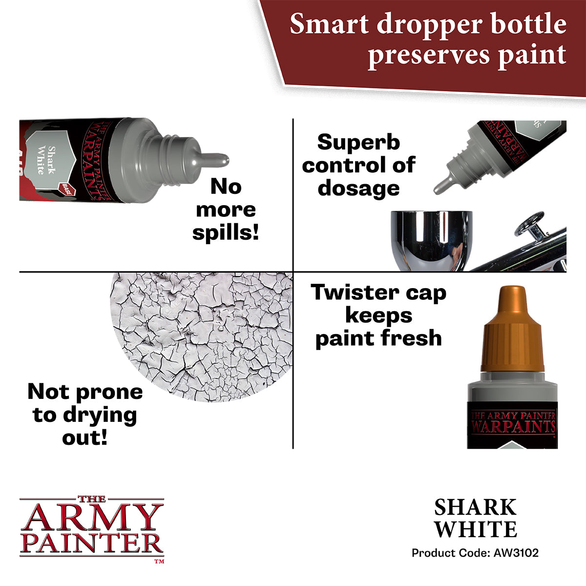 The Army Painter - Warpaints Air: Shark White