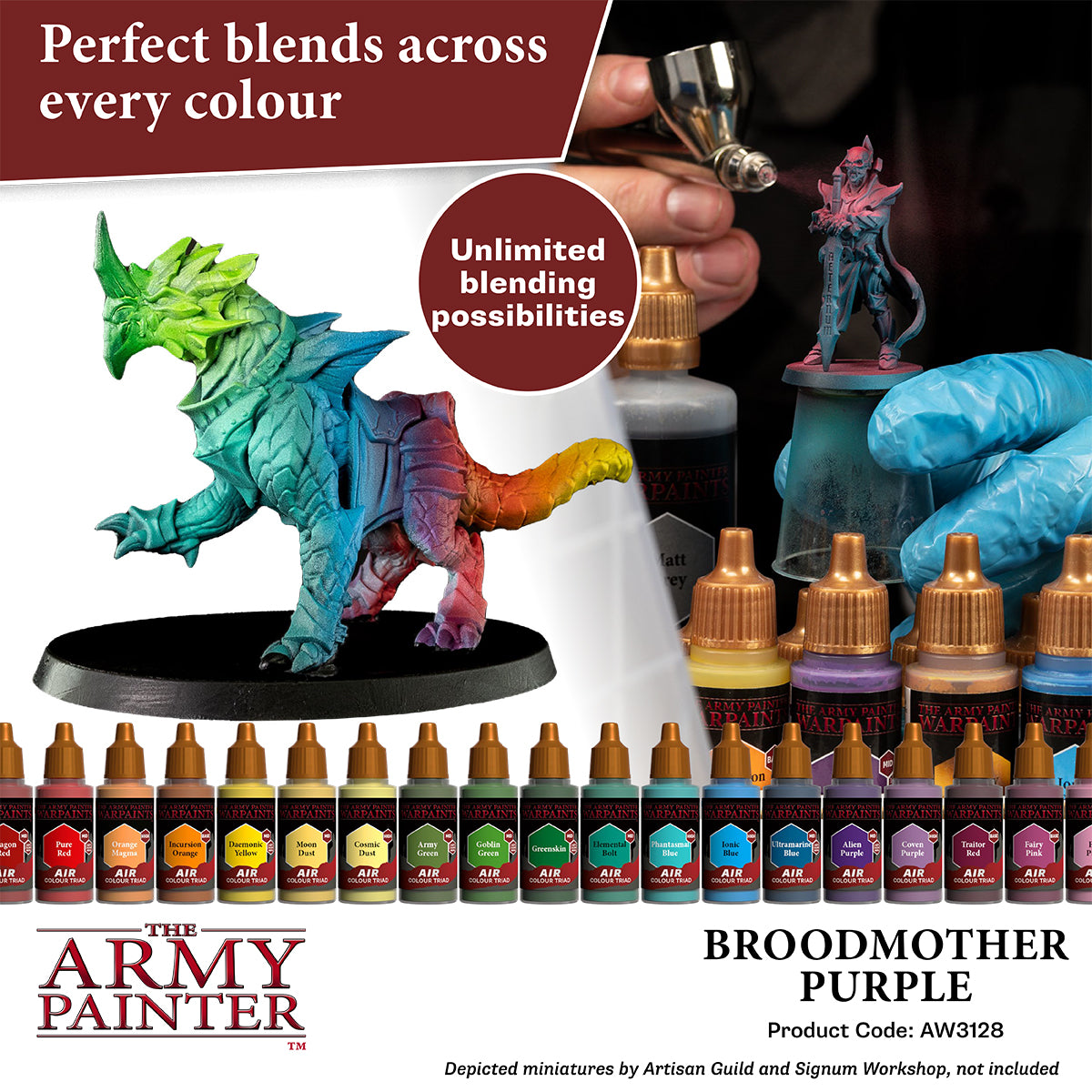 The Army Painter - Warpaints Air: Broodmother Purple