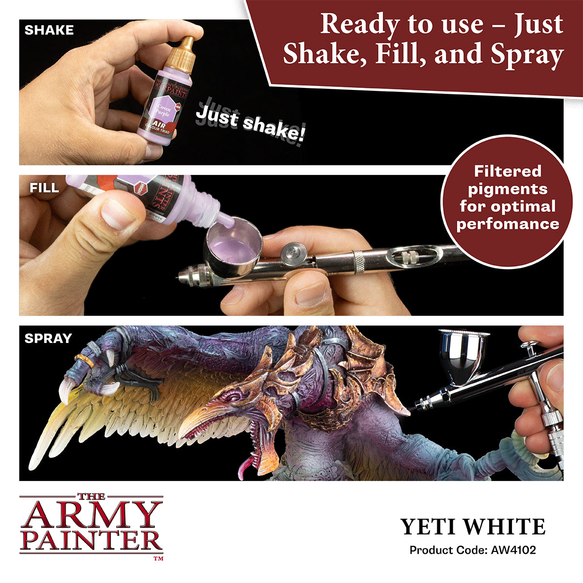 The Army Painter - Warpaints Air: Yeti White