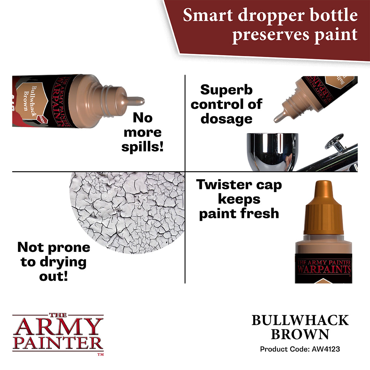 The Army Painter - Warpaints Air: Bullwhack Brown