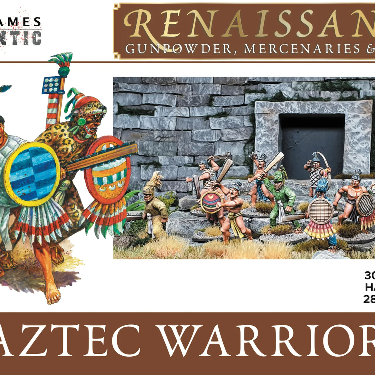 Renaisssance - Aztec Warriors – War and Peace Games