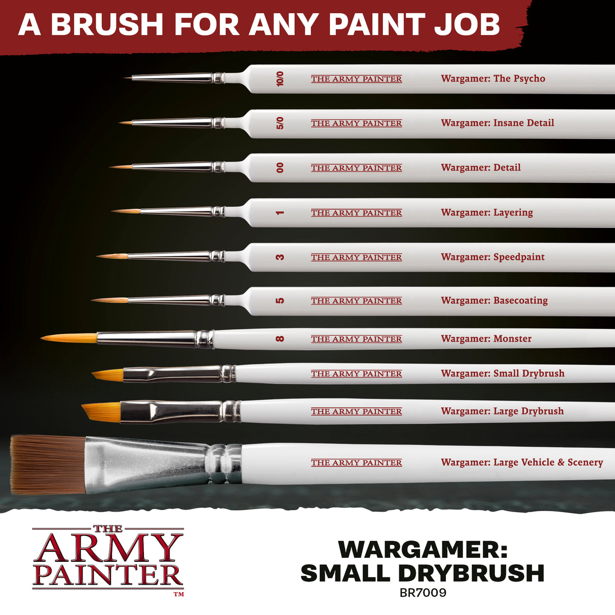 The Army Painter - Wargamer: Small Drybrush