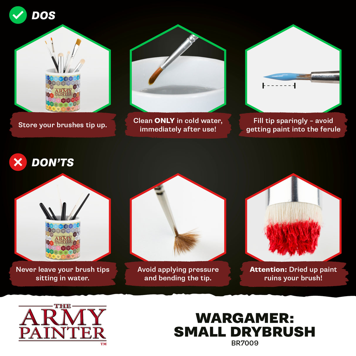 The Army Painter - Wargamer: Small Drybrush