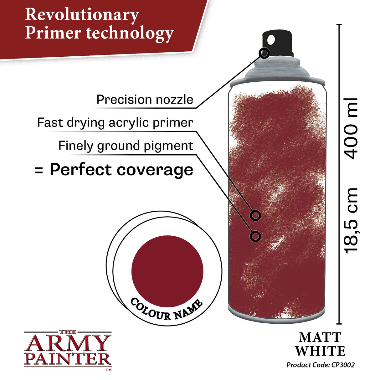 The Army Painter - Colour Primer: Matt White