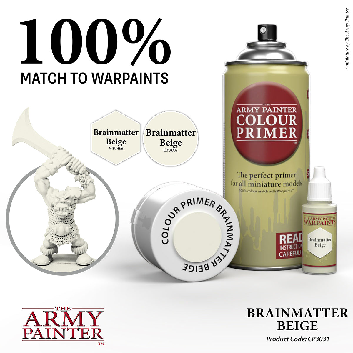 The Army Painter - Colour Primer: Brainmatter Beige