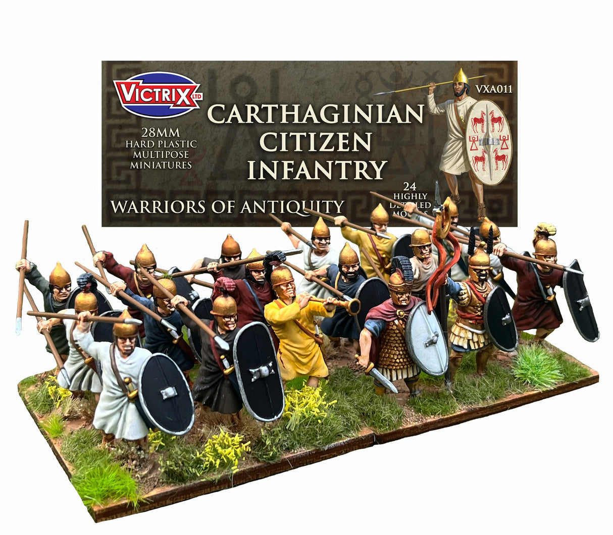 Victrix Miniatures - Carthaginian Citizen Infantry