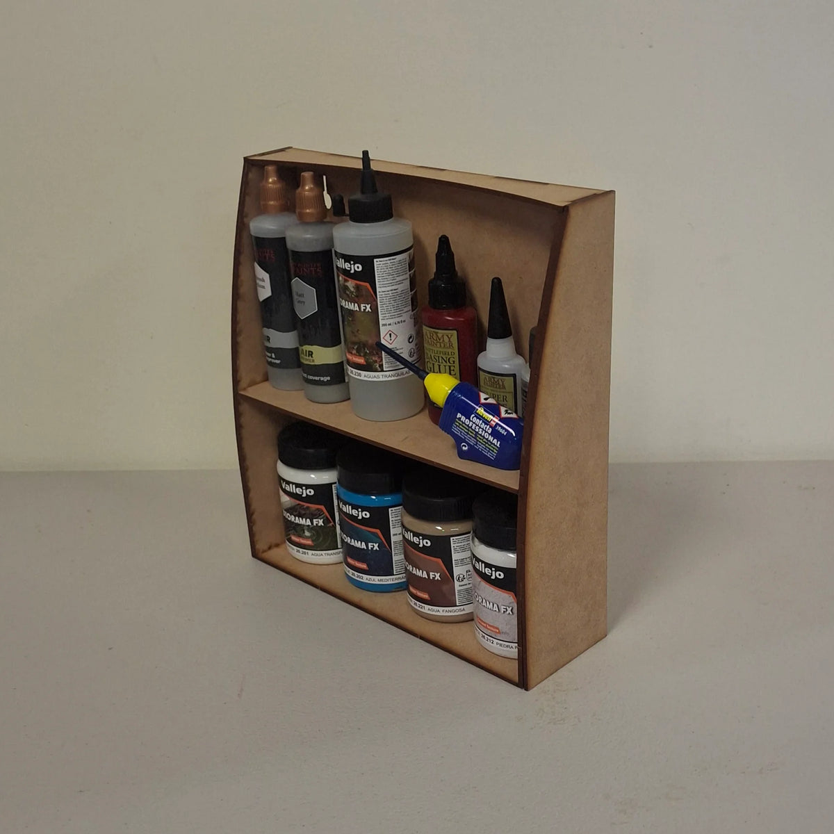 Dark Castle Terrain - Paint Station: 2 Shelf Paint Rack – War and Peace ...