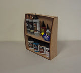 Dark Castle Terrain - Paint Station: 2 Shelf Paint Rack