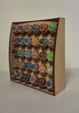 Dark Castle Terrain - Paint Station: 30 Slot Paint Pot Paint Rack