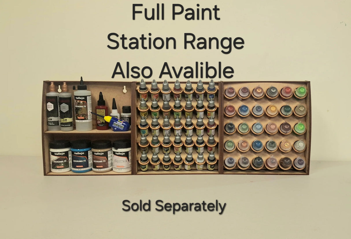 Dark Castle Terrain - Paint Station: 30 Slot Paint Pot Paint Rack