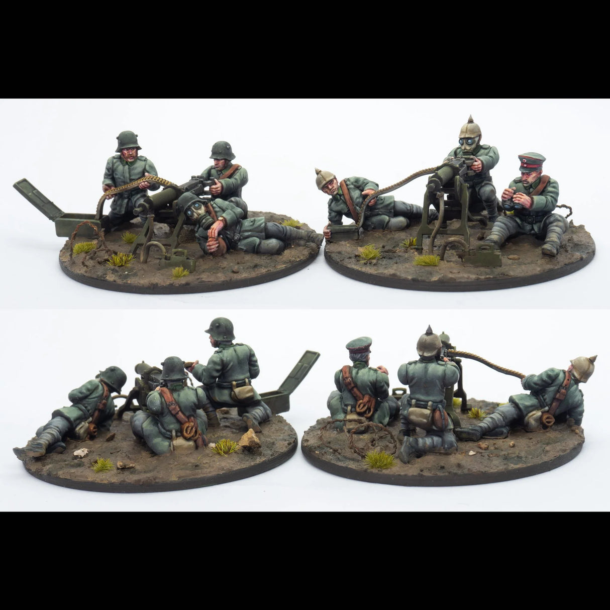 The Great War - German MG-08 Crews (1914-1918)