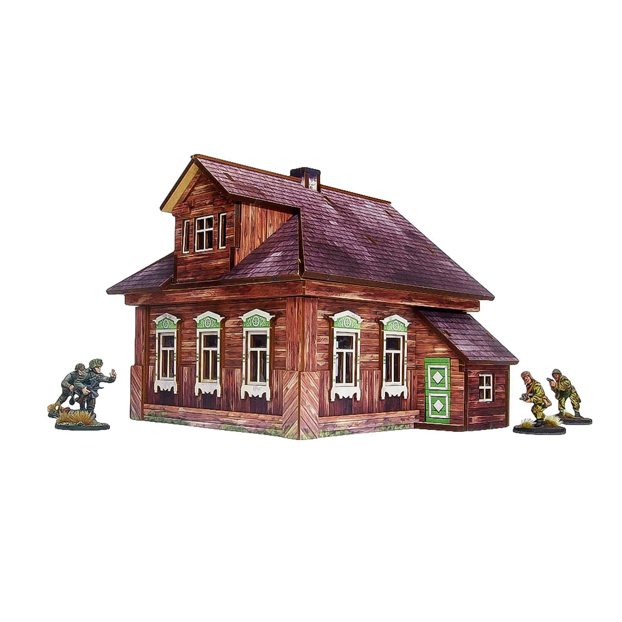Micro Art Studio - Pre-Painted WW2 Ostfront Village Forester's Dacha