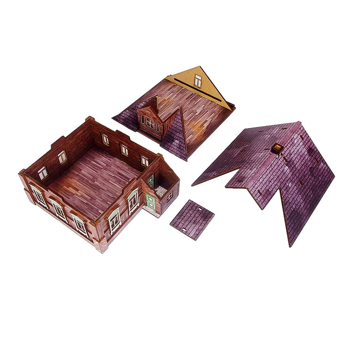 Micro Art Studio - Pre-Painted WW2 Ostfront Village Forester's Dacha