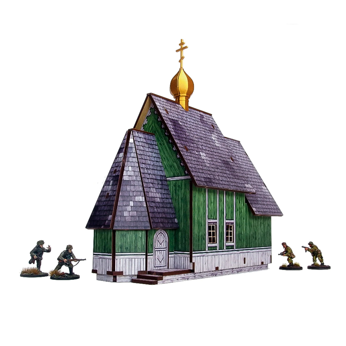 Micro Art Studio - Pre-Painted WW2 Ostfront Village Tserkov