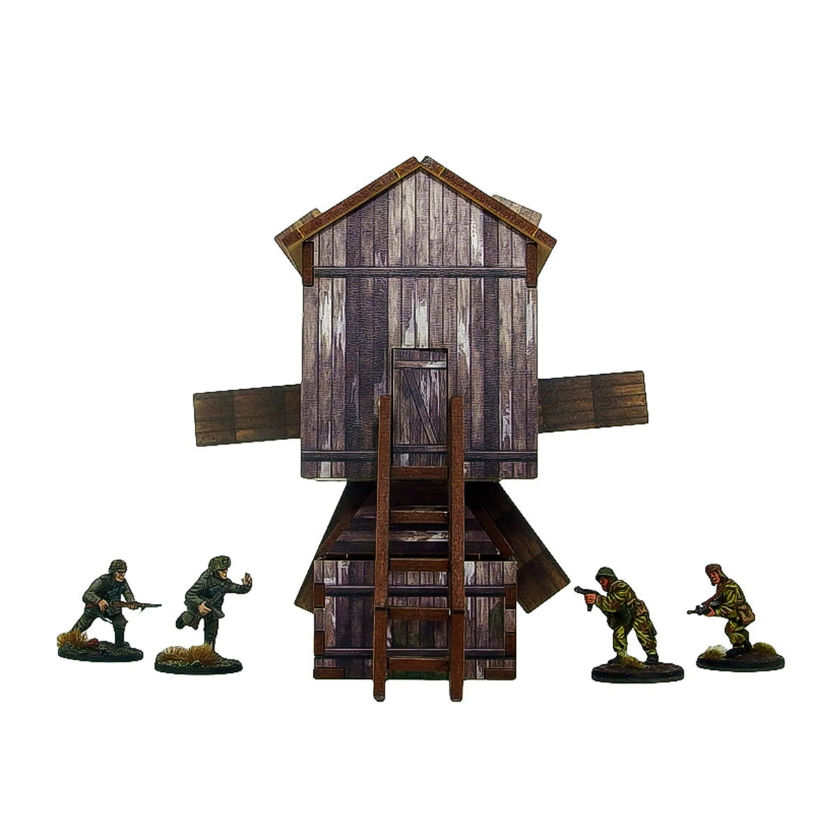Micro Art Studio - Pre-Painted WW2 Ostfront Village Windmill