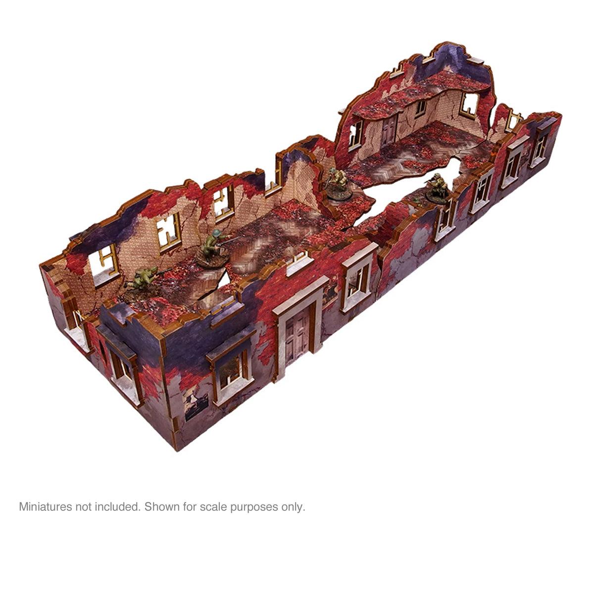 Micro Art Studio - Pre-Painted WW2 Ostfront Stalingrad Ruined Building