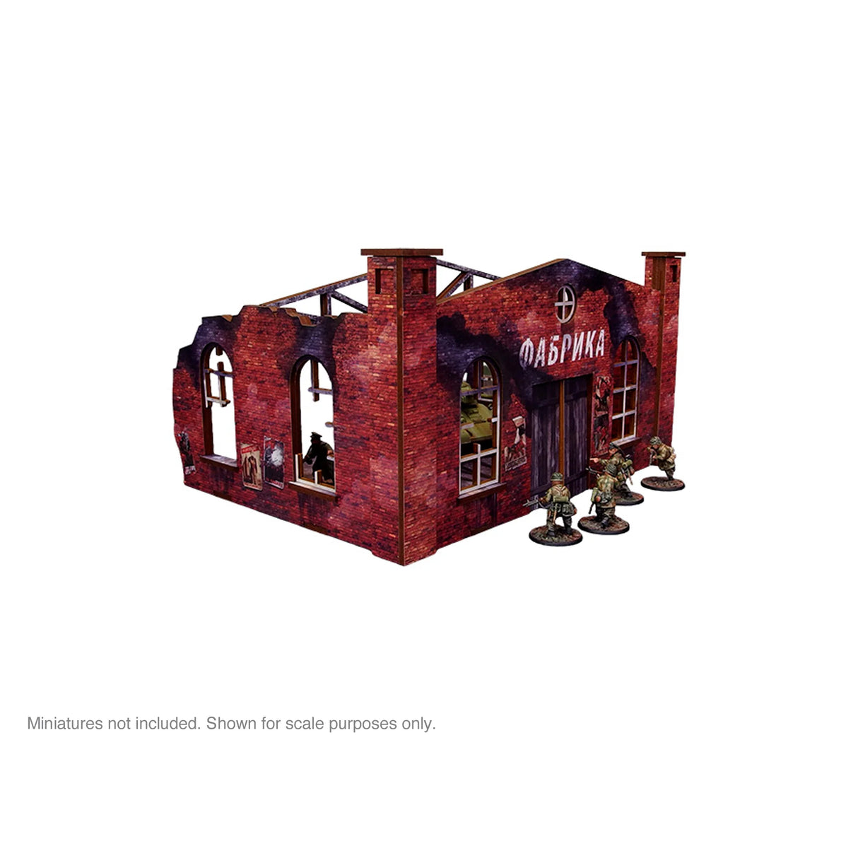 Micro Art Studio - Pre-Painted WW2 Ostfront Stalingrad Factory Front