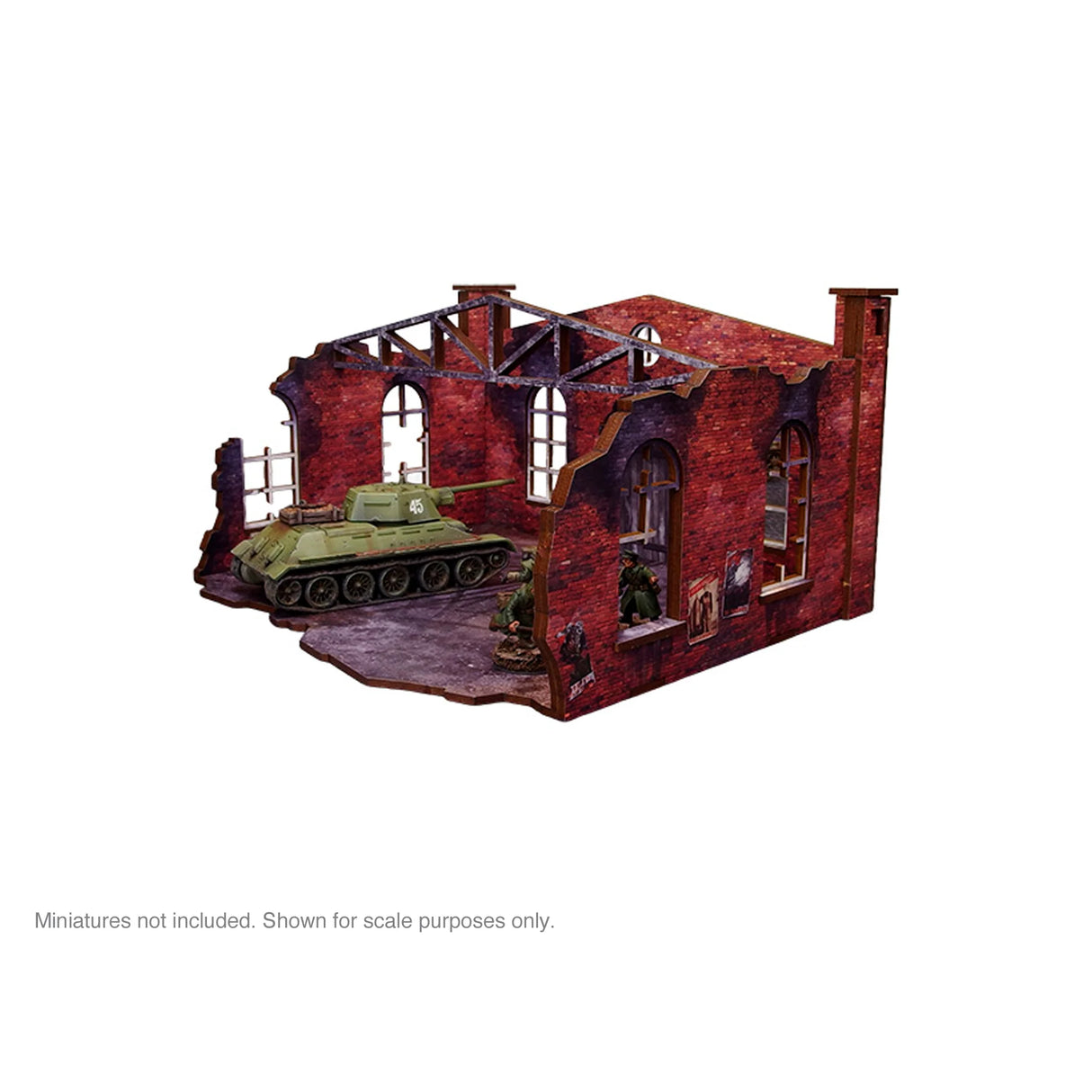 Micro Art Studio - Pre-Painted WW2 Ostfront Stalingrad Factory Front