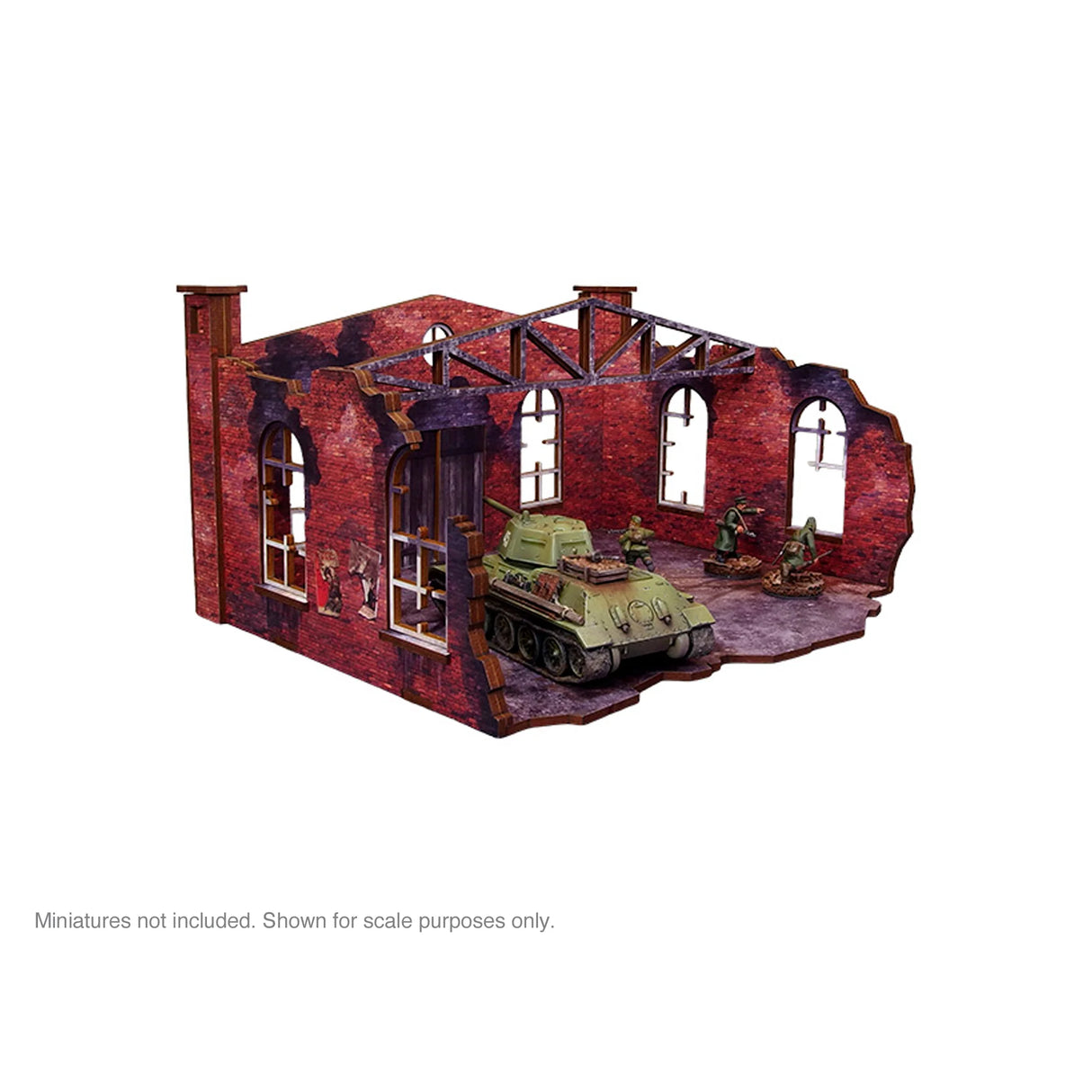 Micro Art Studio - Pre-Painted WW2 Ostfront Stalingrad Factory Front