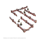 Micro Art Studio - Pre-Painted WW2 Ostfront Stalingrad Walls Low