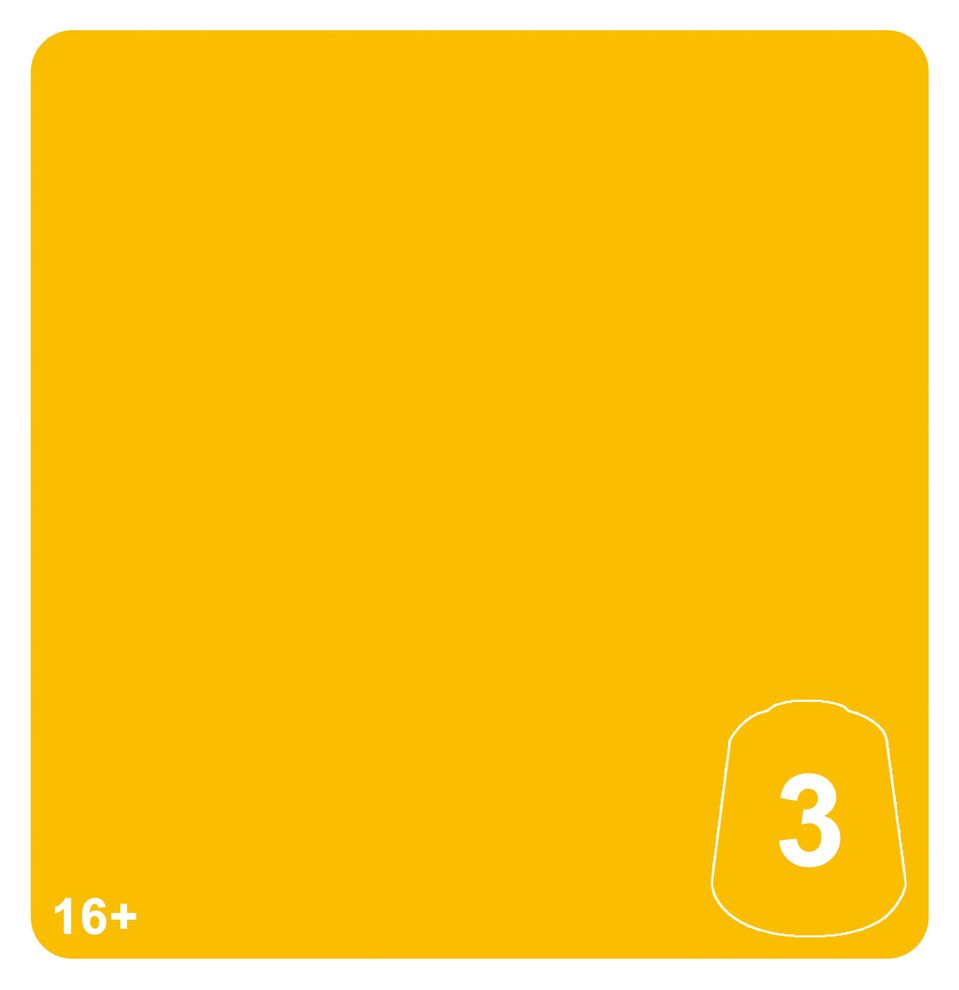 Warhammer Colour - Tone Pro: Hawkshroud Yellow 3