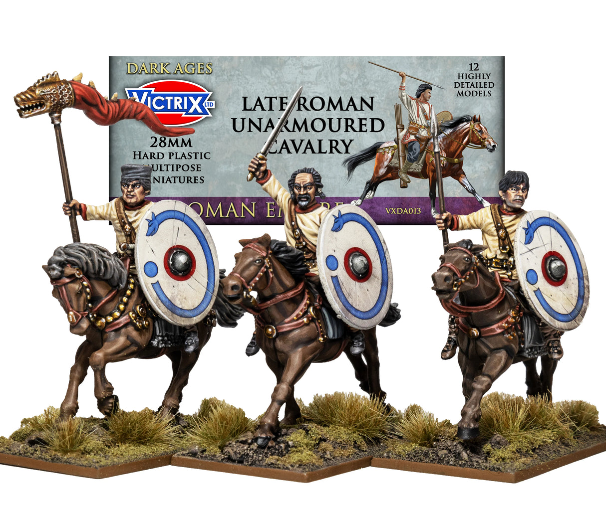 Victrix Miniatures - Late Roman Unarmoured Cavalry